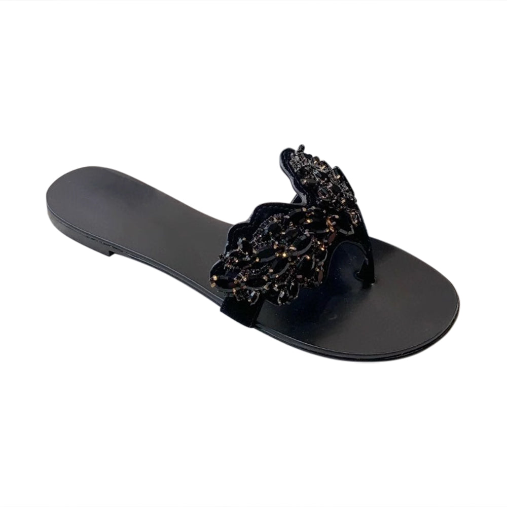 AKELU Diamante Wing Slippers Slides