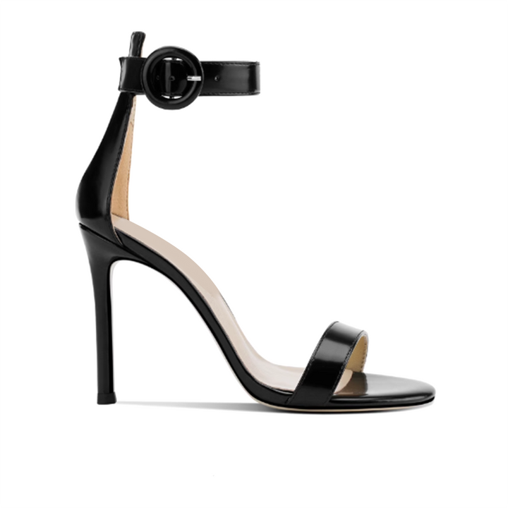 LEFAI Ankle Strap High Heel Sandals - 10cm
