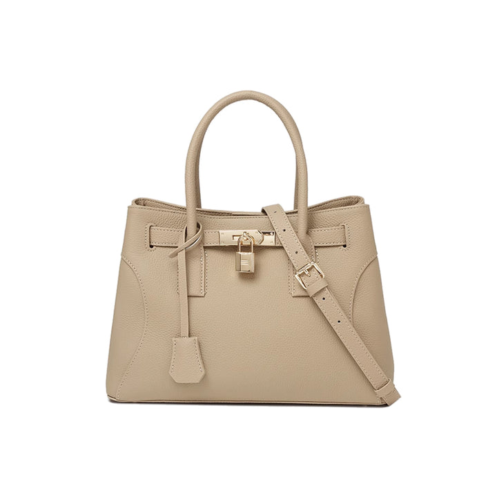 CHLLA Metal Lock Tote Bag