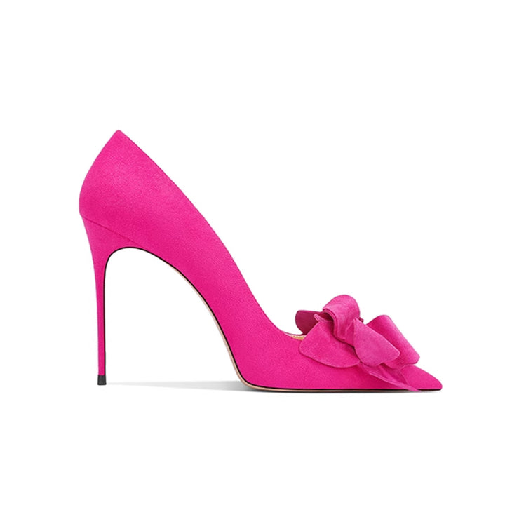 CIURE Flower Embellished Mid Heel Pumps - 8cm