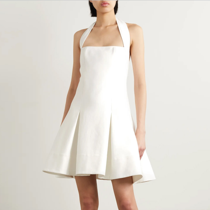 COLRO Fold Hem Evening Dress Gown