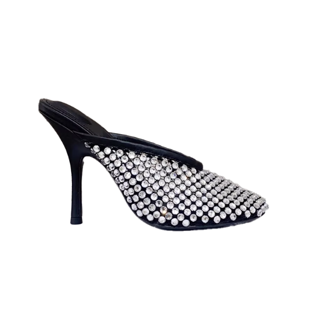 CUEDA Diamante Mules Sandals