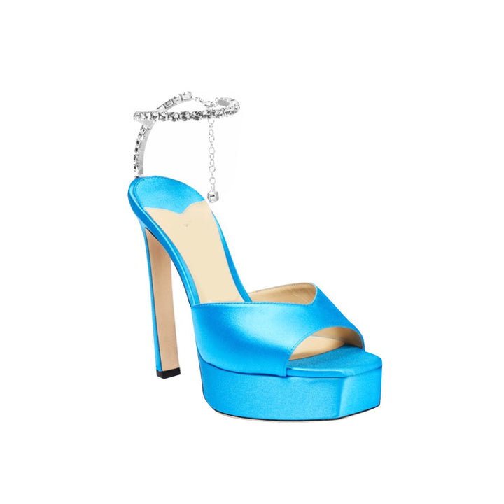 DEBOI Diamante High Heel Platform Sandals