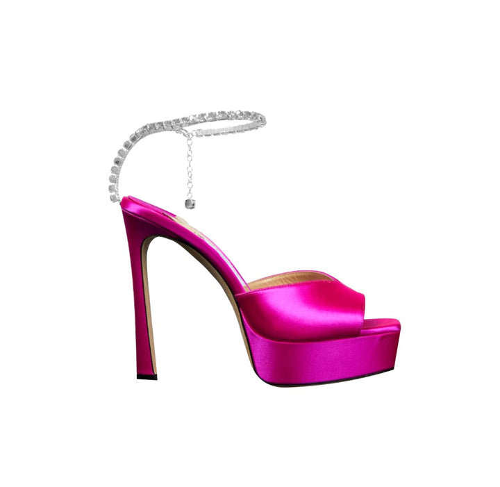 DEBOI Diamante High Heel Platform Sandals