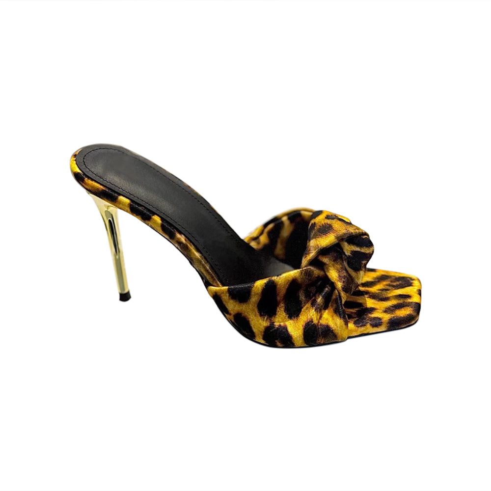 DEVSU Printed Mules Sandals