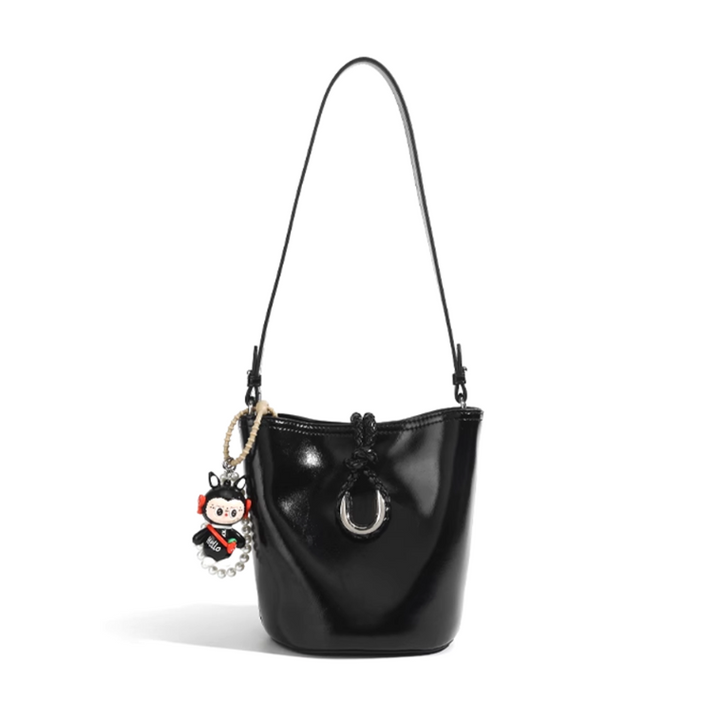 DOIVE Metal Lock Cross Body Bag