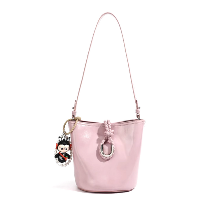 DOIVE Metal Lock Cross Body Bag