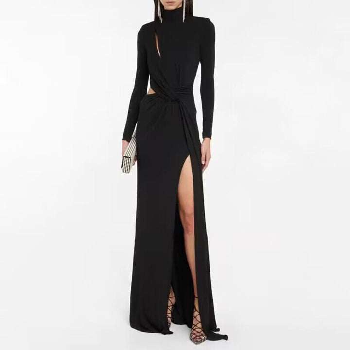 FAIRI Cut Out Slip Evening Dress Gown