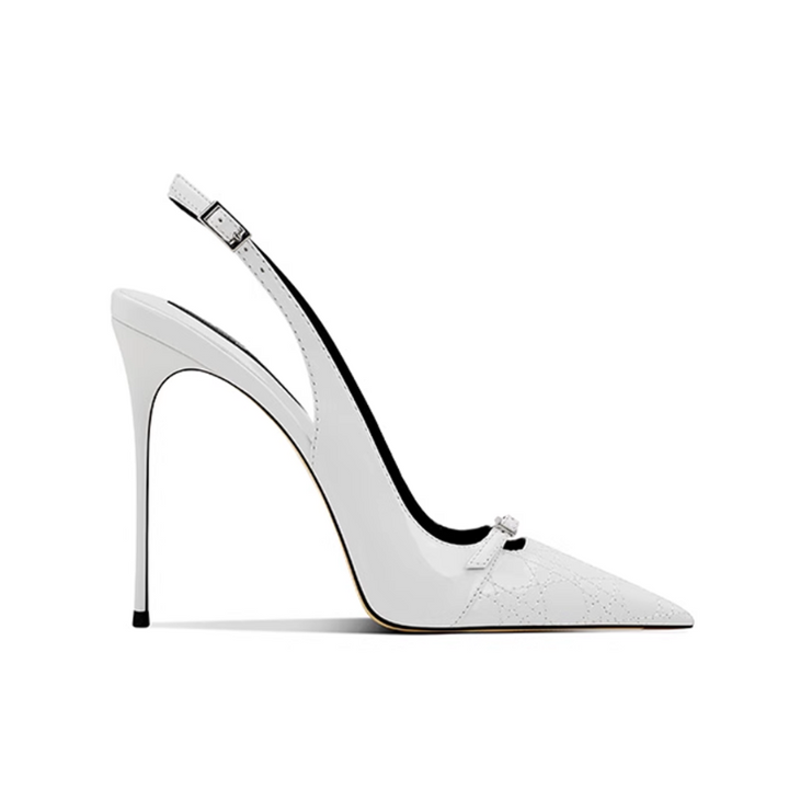 FLOCE Buckled Slingback High Heel Sandals - 10cm