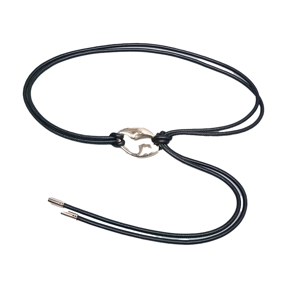 FOECA Metal Embellished Girdle Belt