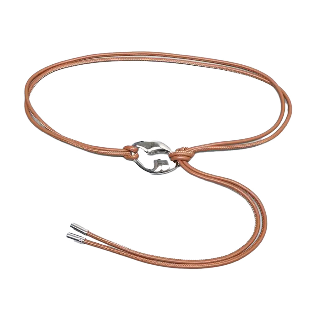 FOECA Metal Embellished Girdle Belt