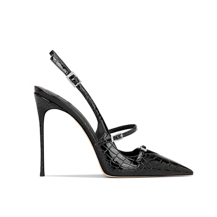 HALVO Buckled High Heel Sandals - 10cm