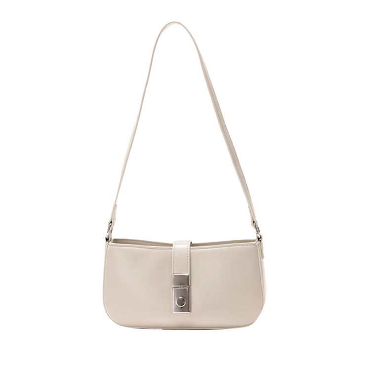 HEBEV Metal Lock Cross Body Bag