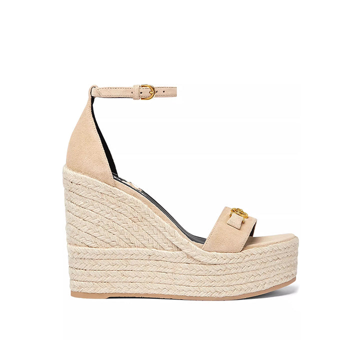 HEDRI Espadrilles Wedged Heel Sandals