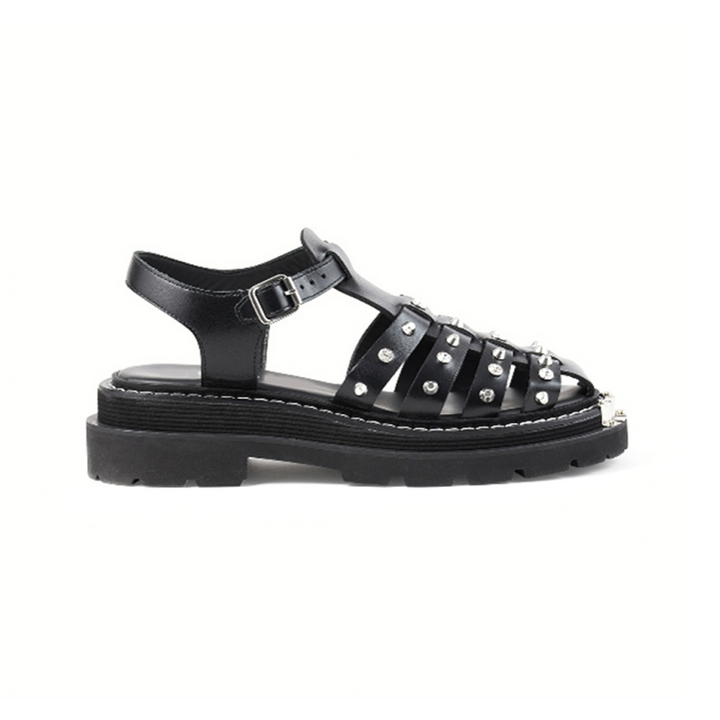 HENRA Studded Platform Sandals