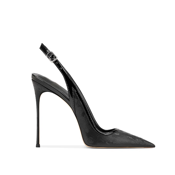 HERVO Slingback High Heel Sandals - 10cm