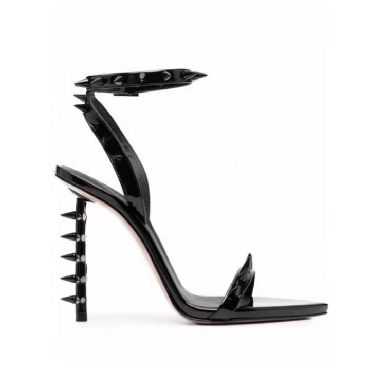HEVTC Spikes High Heel Sandals
