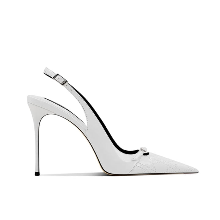 HOMIR Buckled Mid Heel Sandals - 8cm