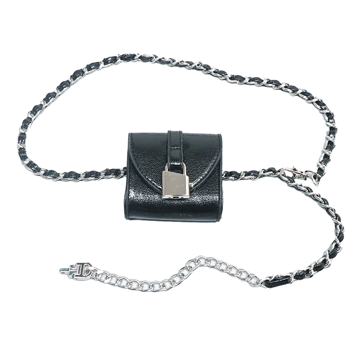 HORUV Metal Lock Mini Cross Body Bag