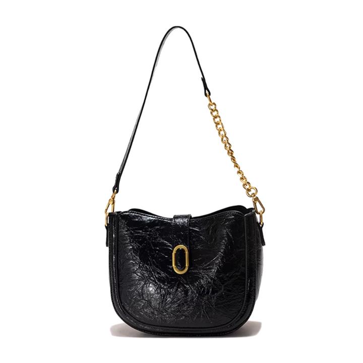 HOZAN Metal Lock Cross Body Bag