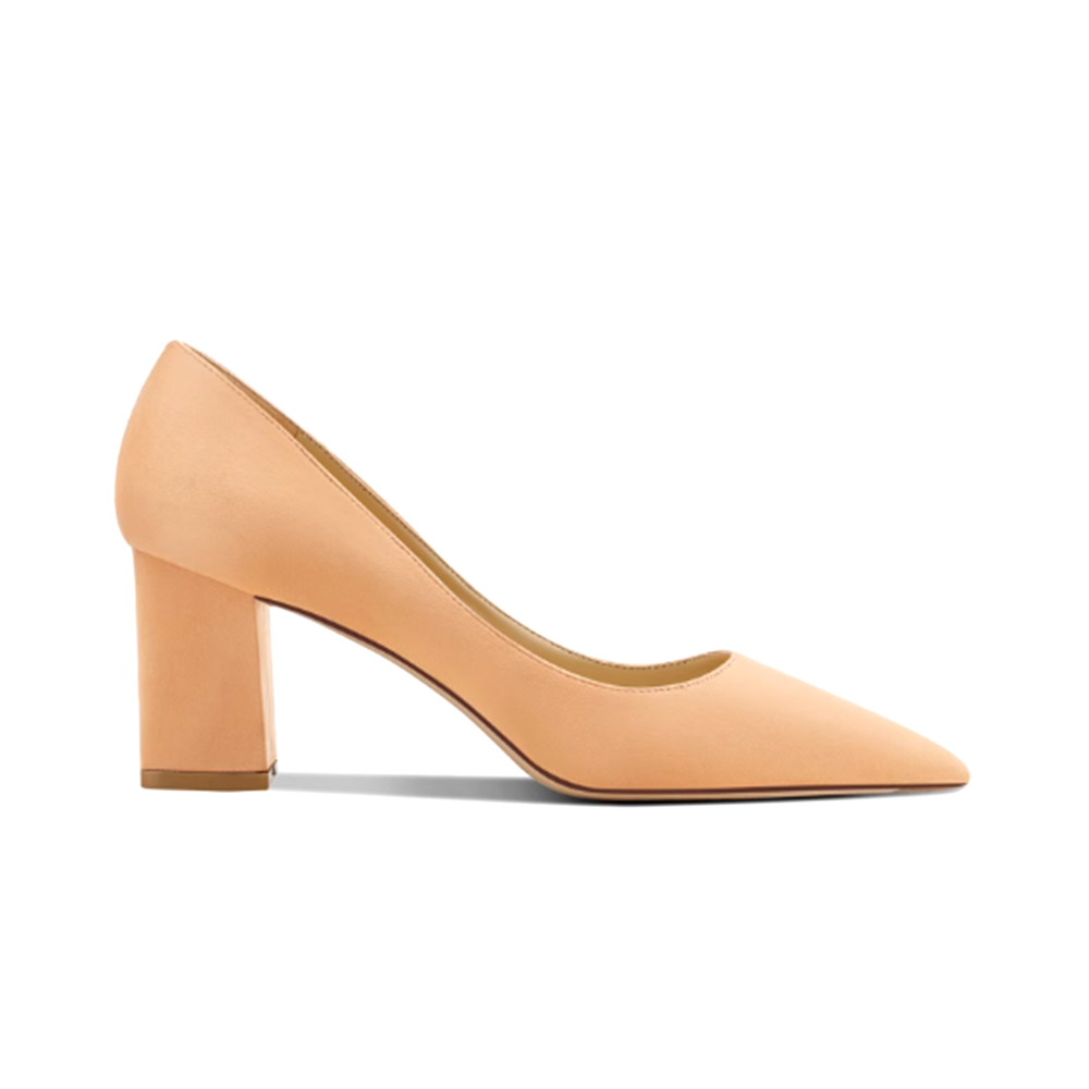 Nude HUITO Block Heel Pumps 6cm i The Label I The Label