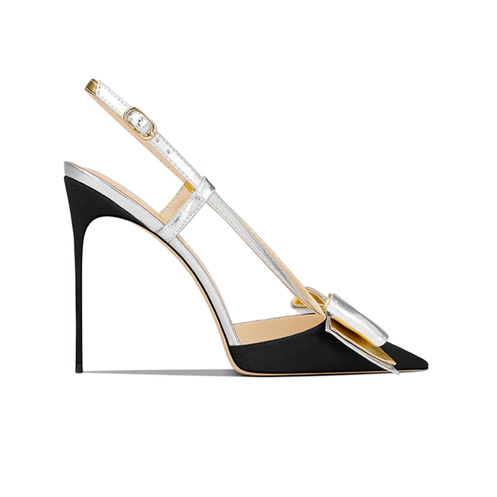 HURON Bow High Heel Sandals - 10cm