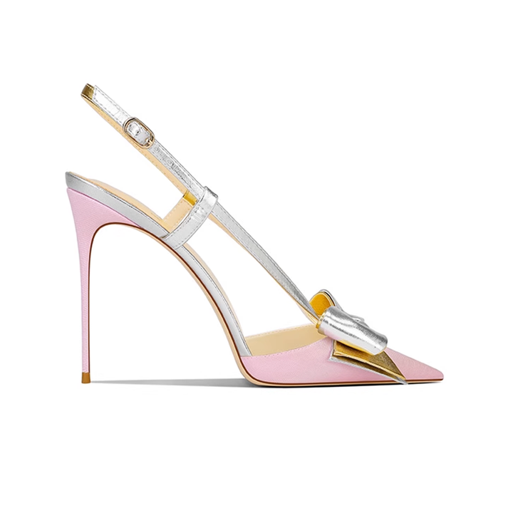 HURON Bow High Heel Sandals - 10cm