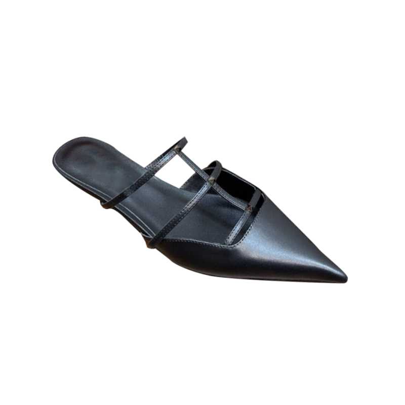 JAMRU Studded Mules Sandals