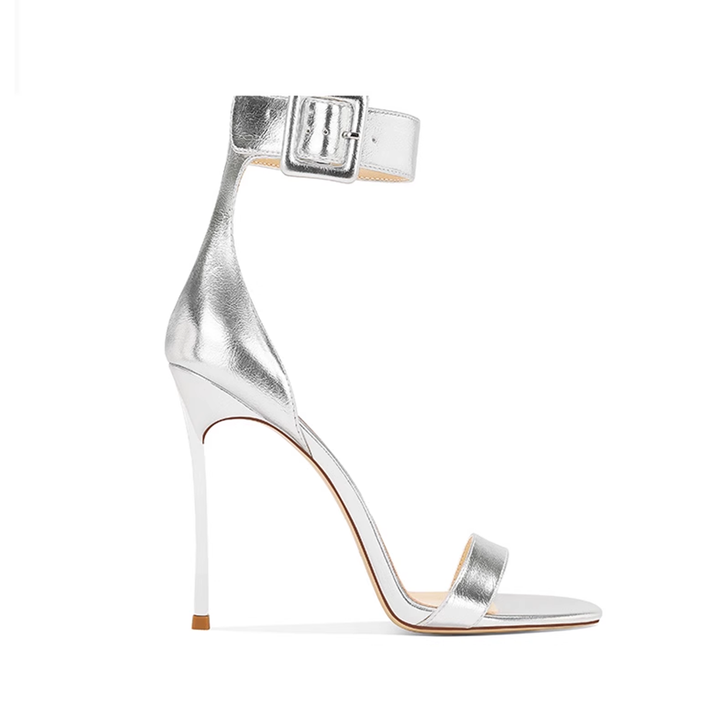 JAROE Ankle Strap High Heel Sandals - 10cm