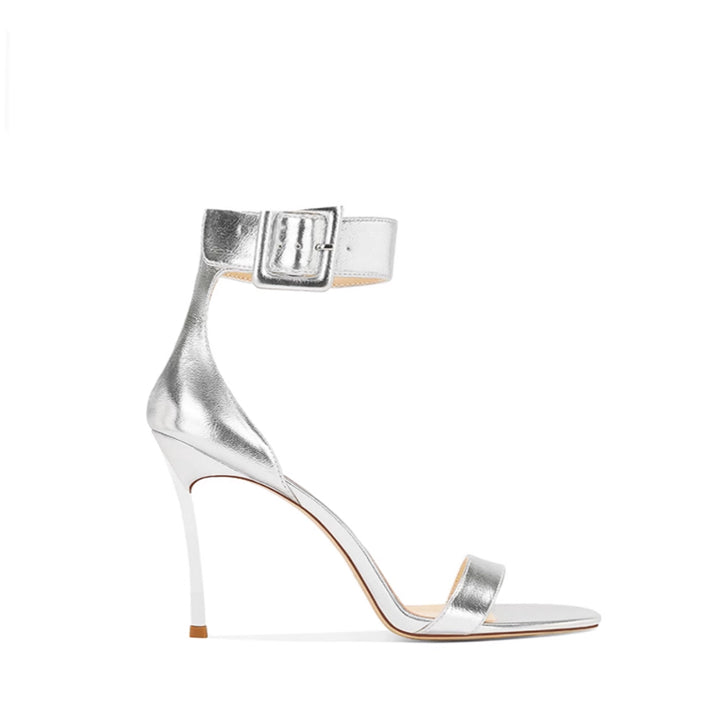 JAROE Ankle Strap Mid Heel Sandals - 6cm