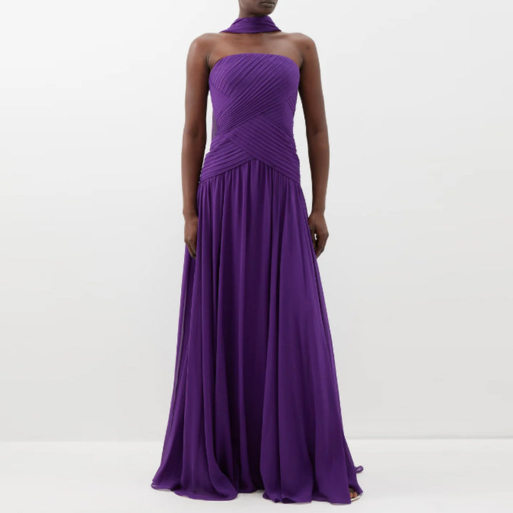 JISVI Maxi Evening Dress Gown
