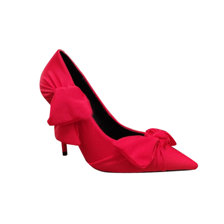 JIURE Bow High Heel Pumps