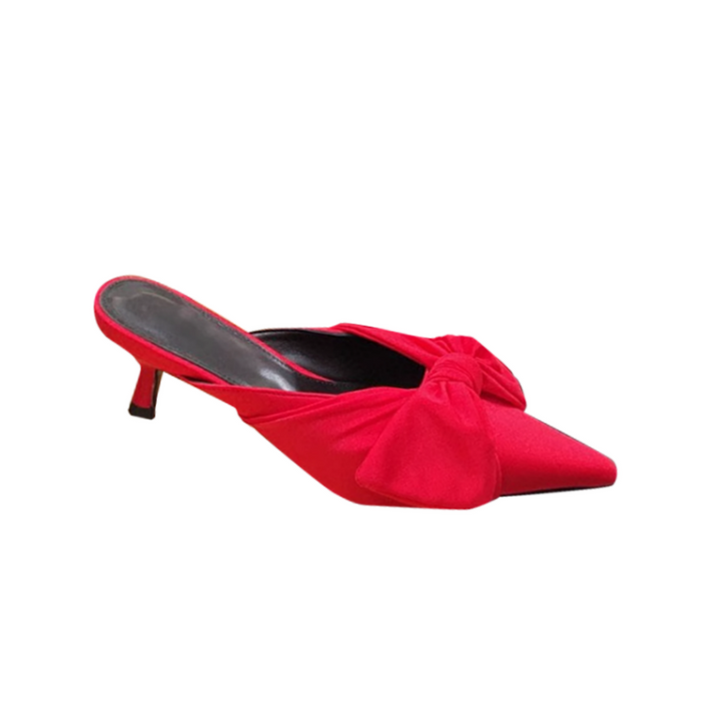 JIURE Bow Mules Sandals