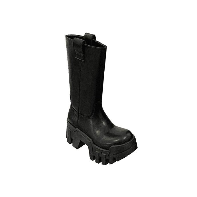 JOEDI Platform Ankle Boots