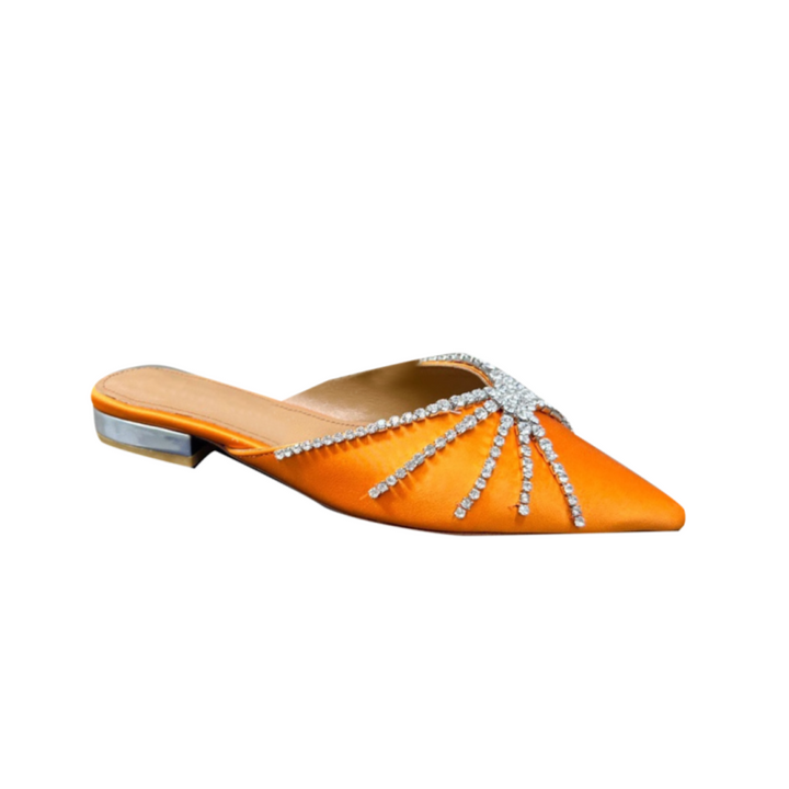 JOHSI Diamante Slippers Slides