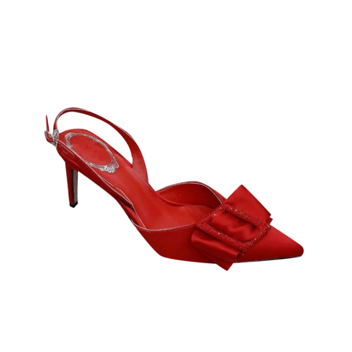 JONAH Diamante Buckled Mid Heel Sandals