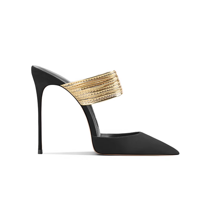 JORCA Strappy Mules Sandals - 10cm