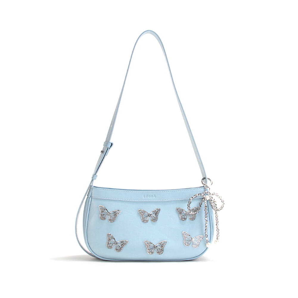 Blue JORFA Butterfly Cross Body Bag I The Label