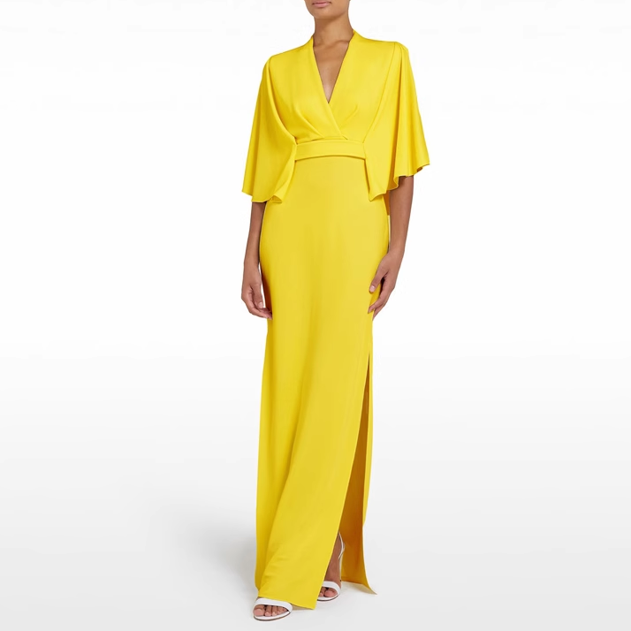 JUERI Slip Evening Dress Gown