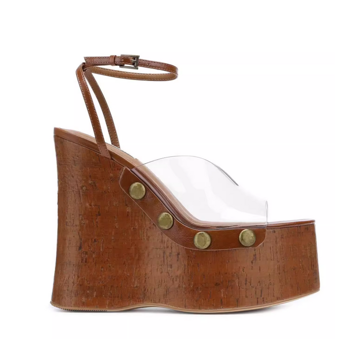 JUKCA Studded Platform Sandals