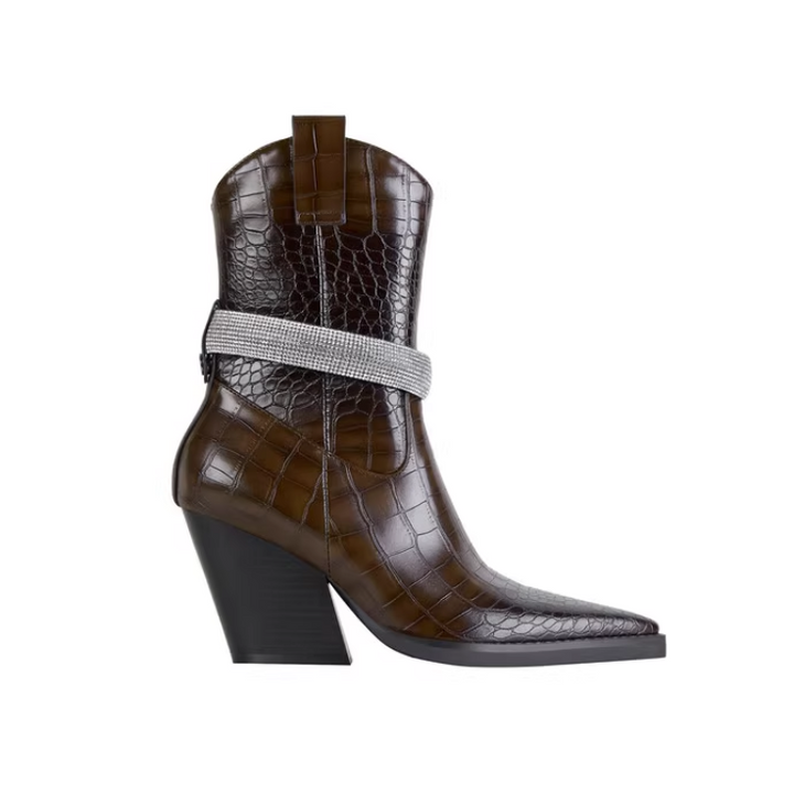 KAMES Diamante Ankle Boots