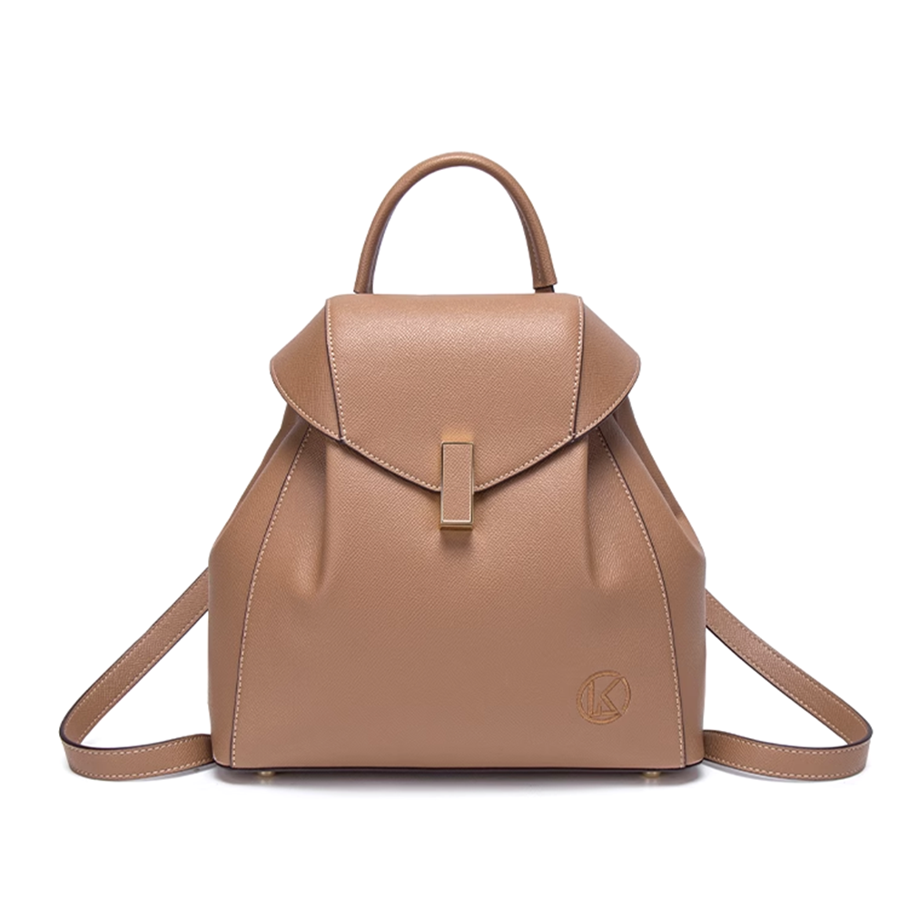 KERVU Leather Backpack Bag