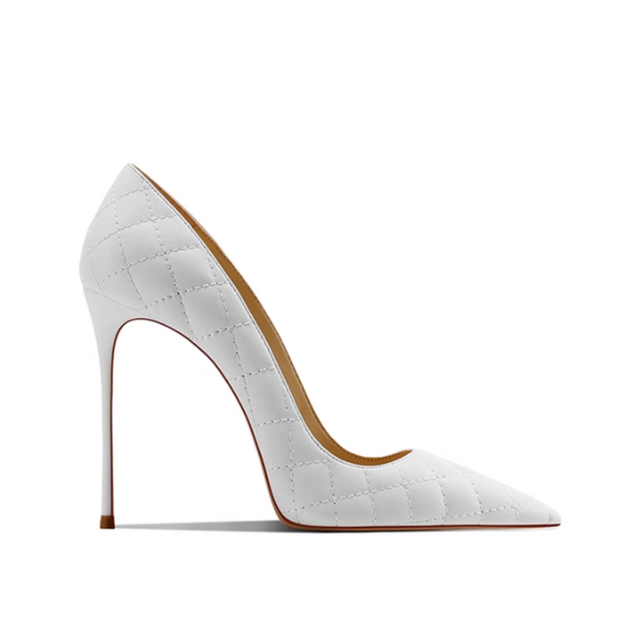 KIAZA Quilted High Heel Pumps - 10cm