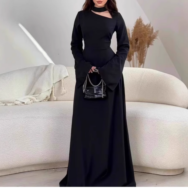 KIFCO Cut Out Evening Dress Gown