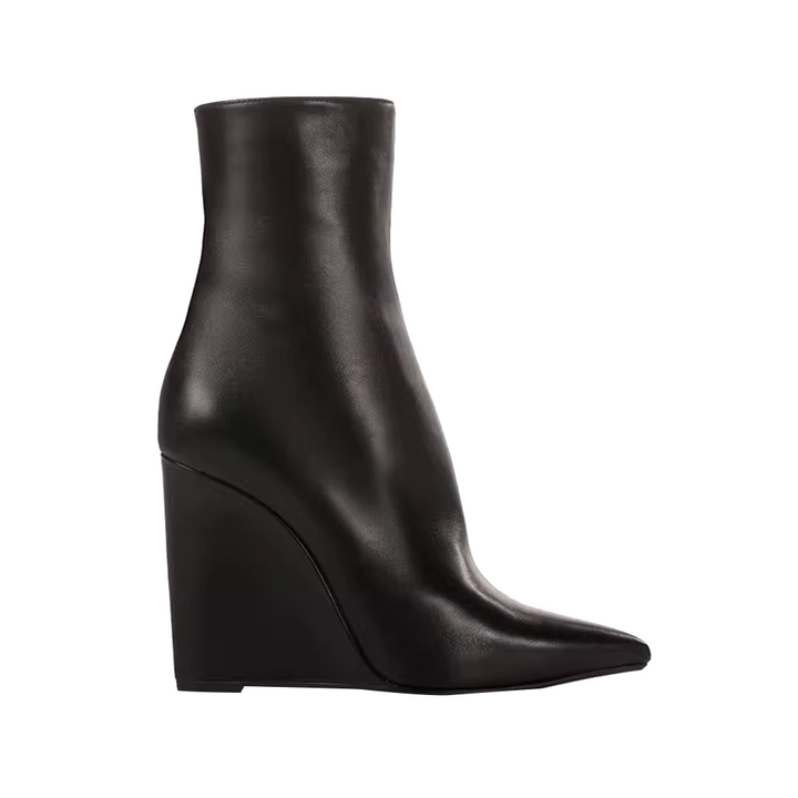 KOEJA Wedged Heel Ankle Boots