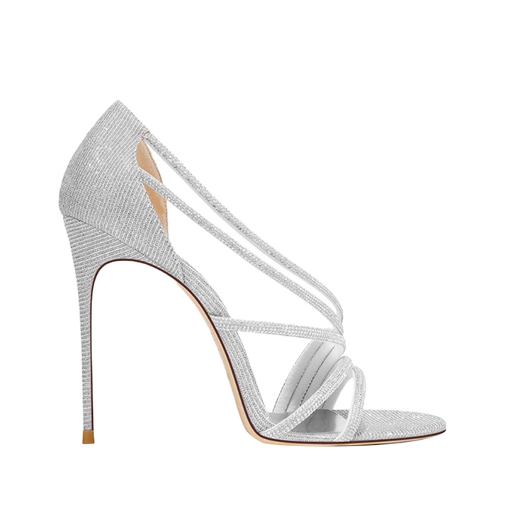 KUFSI Diamante High Heel Sandals - 10cm