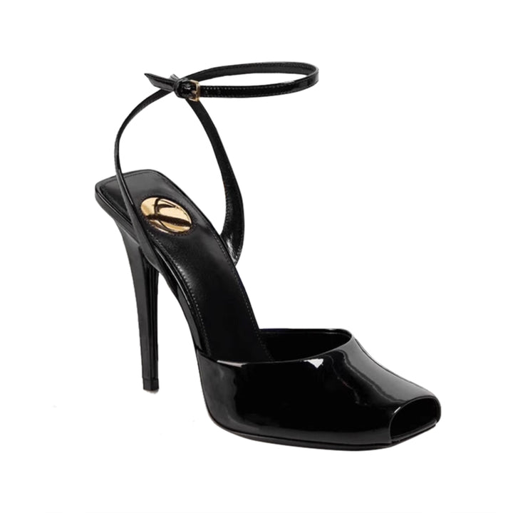 KUVBR Ankle Strap High Heel Sandals