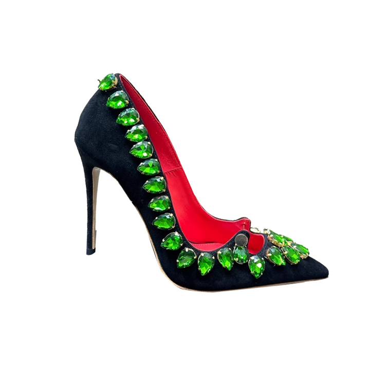 LACRU Diamante High Heel Pumps