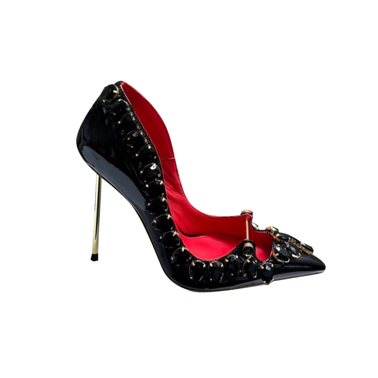LACRU Diamante High Heel Pumps