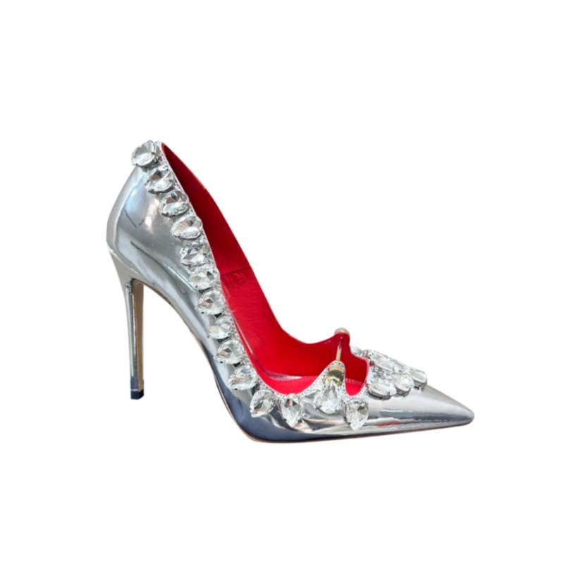 LACRU Diamante High Heel Pumps